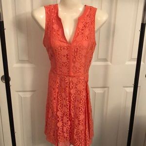 Coral LC brand dress, size 4
